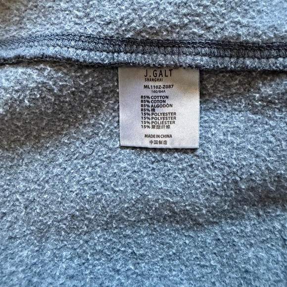 John Galt/Brandy Melville zip hoodie - Picture 2 of 6